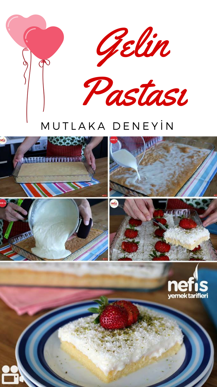 Kakaolu Gelin Pastası Videosu Kakaolu Gelin Pastası Videosu