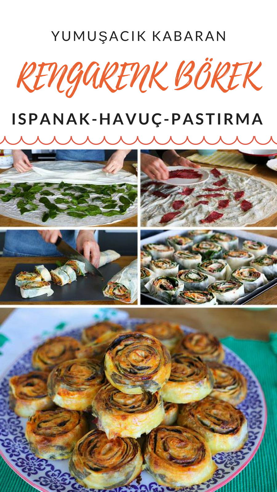 Pastırmalı Ispanaklı Börek Tarifi Pastırmalı Ispanaklı Börek Tarifi