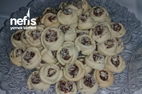 Elmalı Kurabiye (Gül Şeklinde) Nefis Yemek Tarifleri