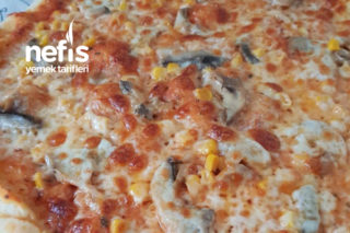 Peynir Dolgulu Ev Pizza Tarifi