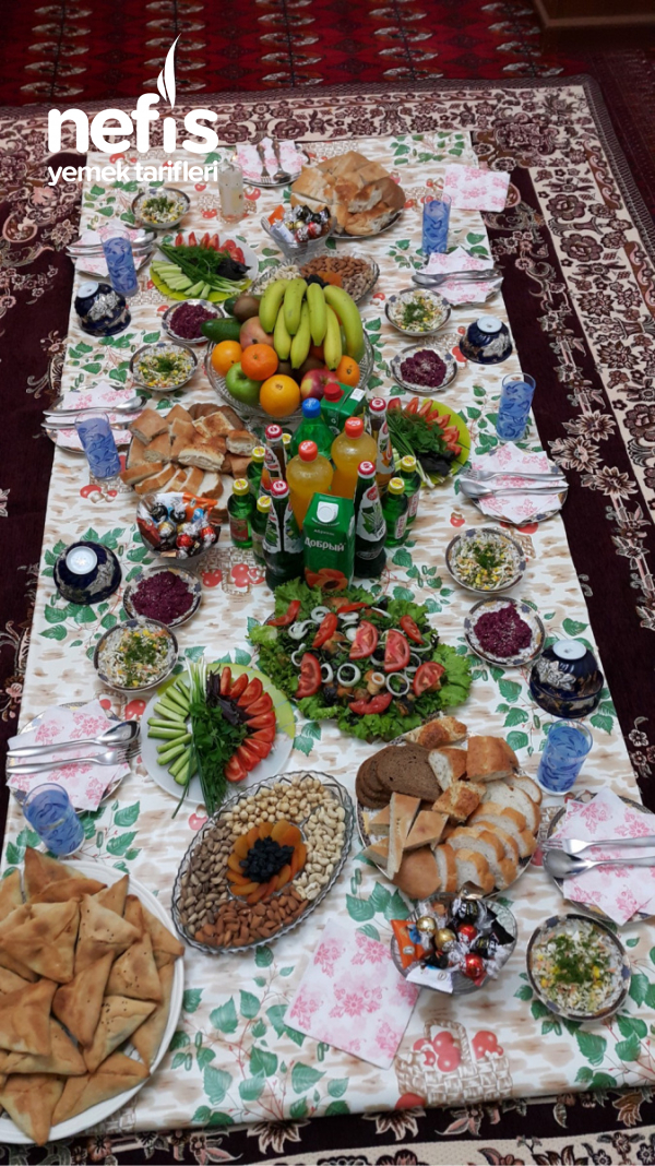 Türkmen Davet Sofrası Nefis Yemek Tarifleri
