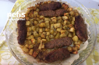 Fırında Baharatlı Patates Ve Adana Tarifi