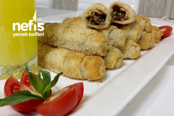 Nefis Kıymalı Köz Patlıcanlı Börek