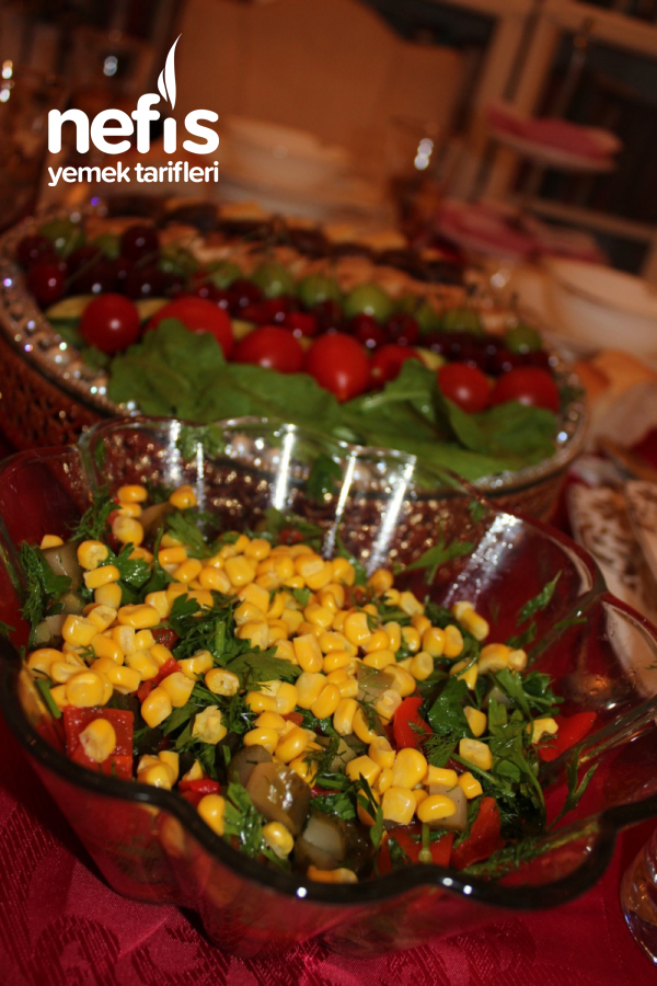 Közlenmiş Biber Salatası