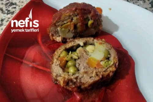 Rulo Garnitürlü Köfte Tarifi Rulo Garnitürlü Köfte Tarifi