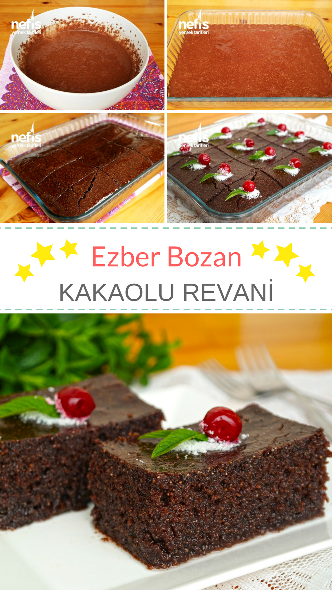 Kakaolu Revani Tarifi Kakaolu Revani Tarifi