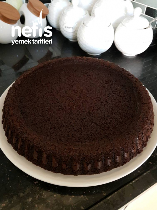 tart kalıbında browni kek