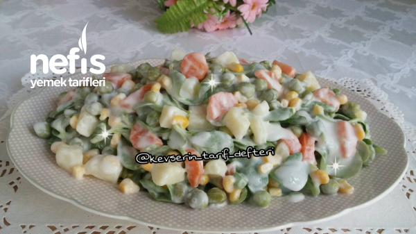 Ferah Garnitürlü Semizotu Salatası