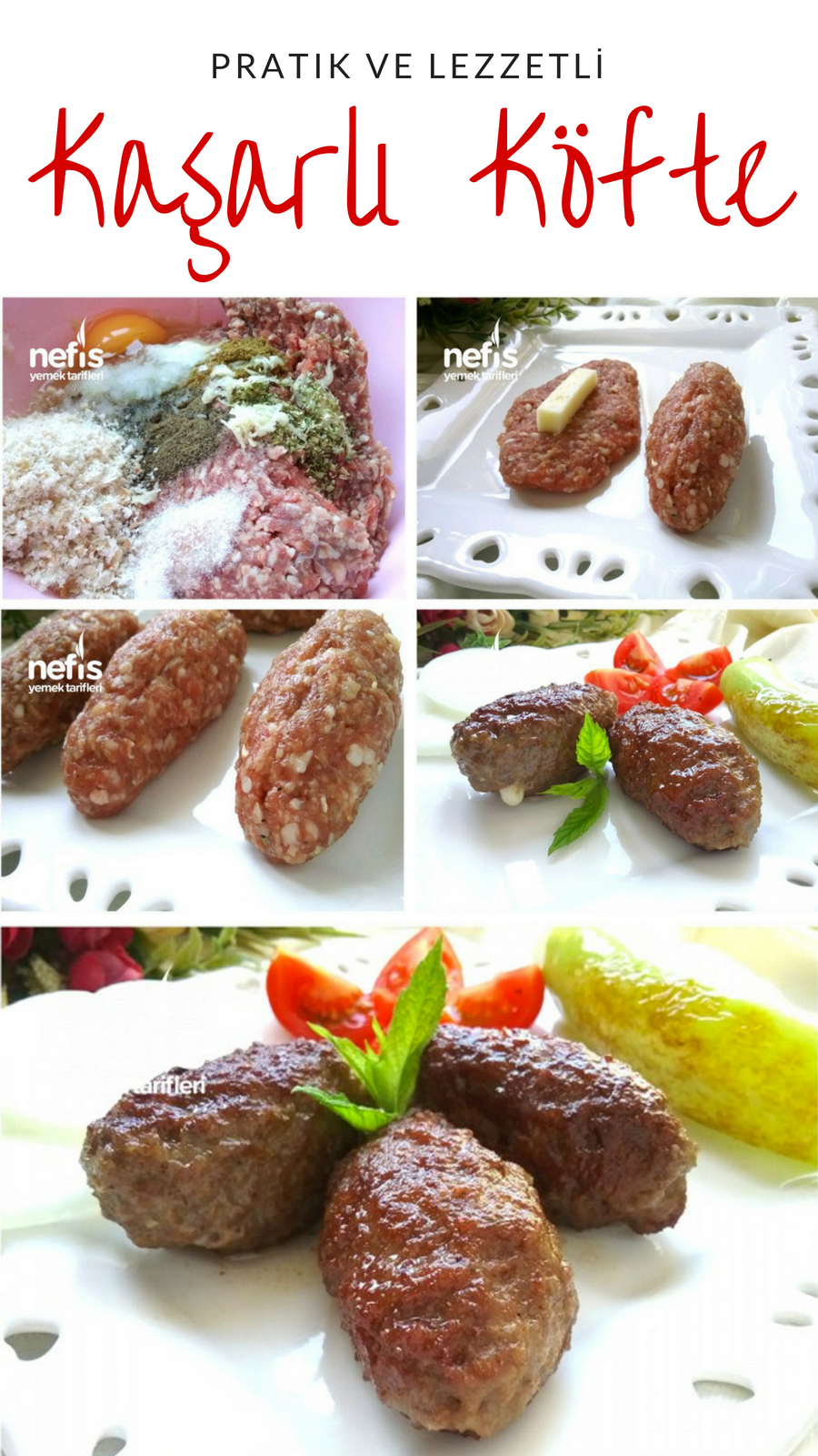 Kaşarlı Köfte Kaşarlı Köfte