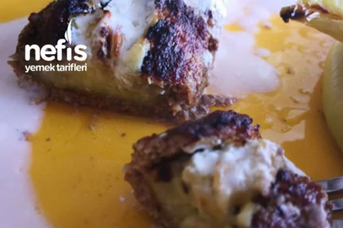 Köfte Mantolu Közlenmiş Patlıcan Kebabı Tarifi