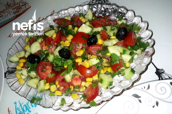 Mevsim Salata (Kaşık Salatası)