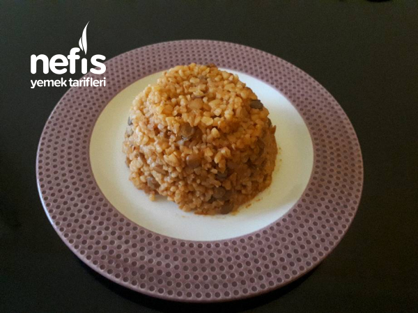 Yeşil Mercimekli Bulgur Pilavı