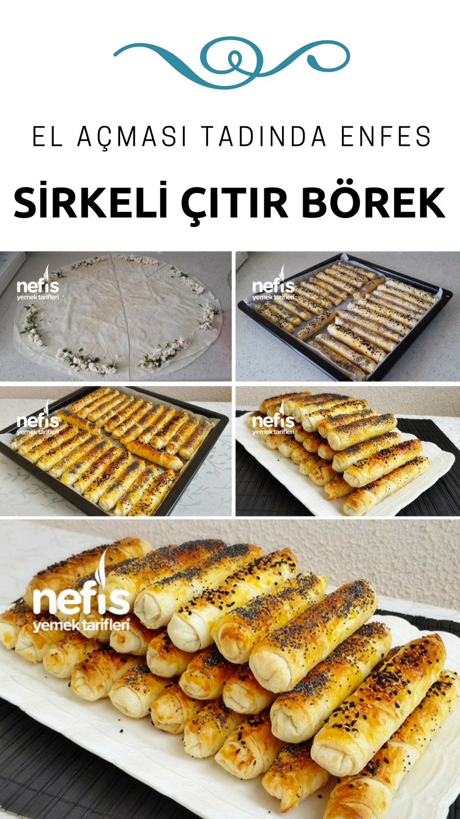 Sirkeli Unlu Çıtır Börek Sirkeli Unlu Çıtır Börek