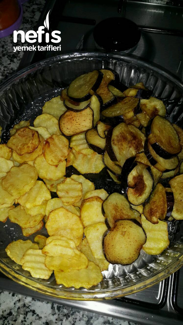 fırında patates ve patlıcan