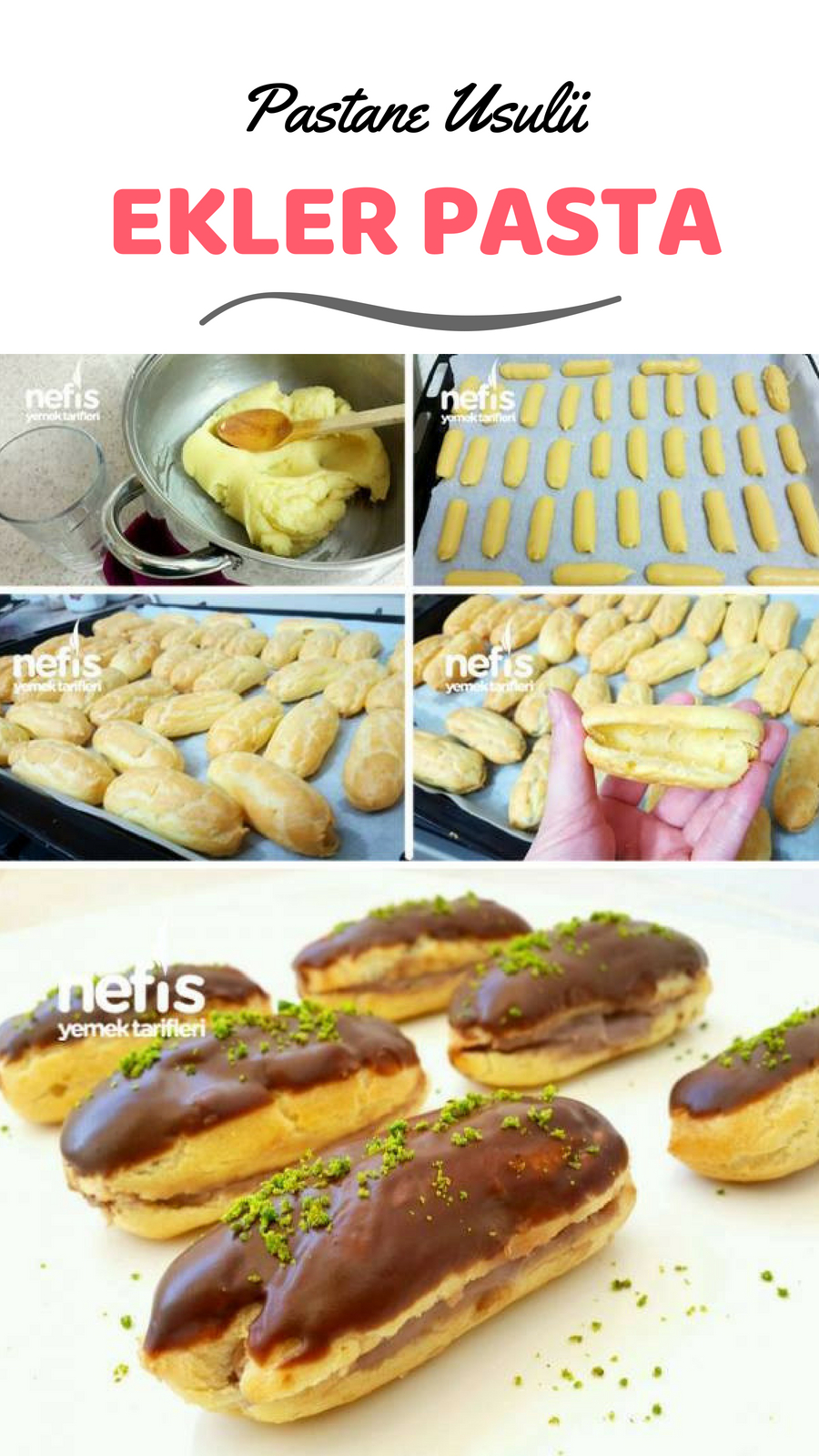 Ekler Pasta Nasıl Yapılır Videosu Ekler Pasta Nasıl Yapılır Videosu