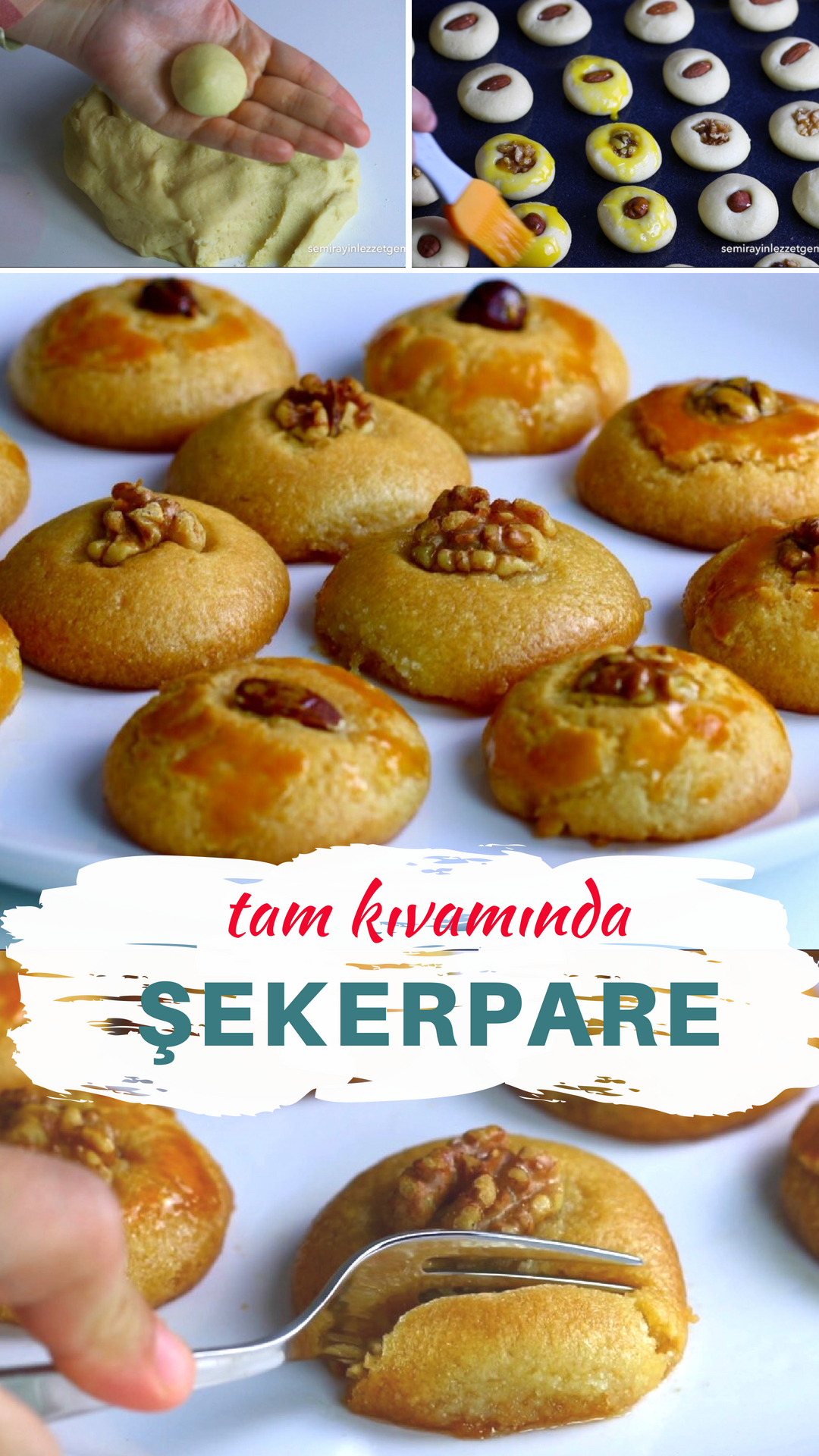 İrmikli Şekerpare Tatlı Tarifi Videosu İrmikli Şekerpare Tatlı Tarifi Videosu