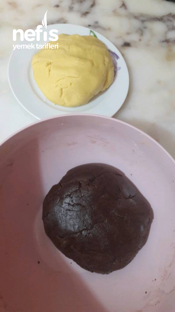 Tırtıllı Kurabiye (Kakaolu Ve Sade) Nefis Yemek Tarifleri