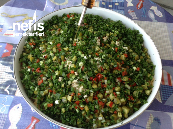 Tel Şehriyeli Yaz Salatası