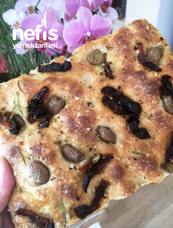 Ekşi Mayalı İtalyan Ekmeği Fokaça(focaccia)