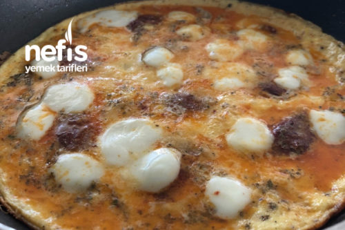 Omlet Pizza Tarifi