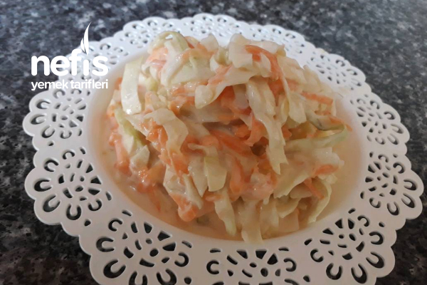 Coleslaw (Beyaz Lahana Salatası)
