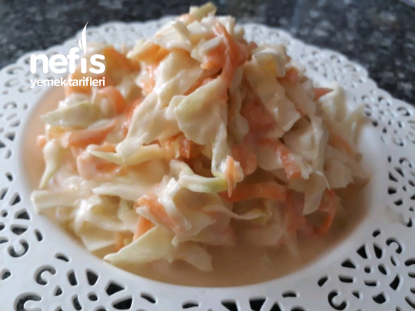 Coleslaw (Beyaz Lahana Salatası)