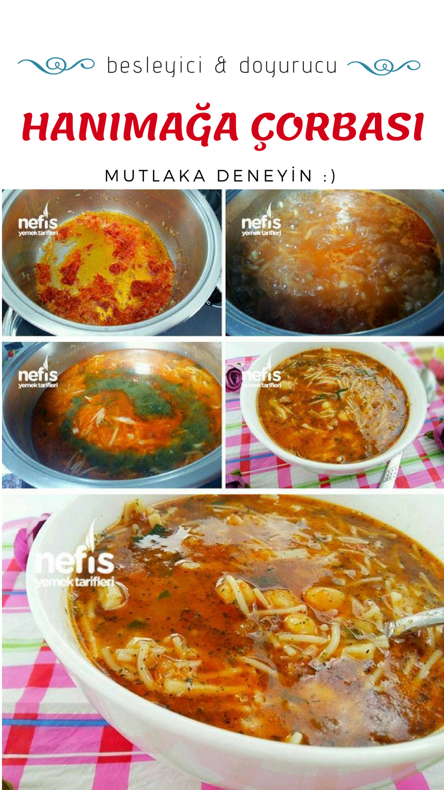 Hanımağa Çorbası Tarifi Hanımağa Çorbası Tarifi