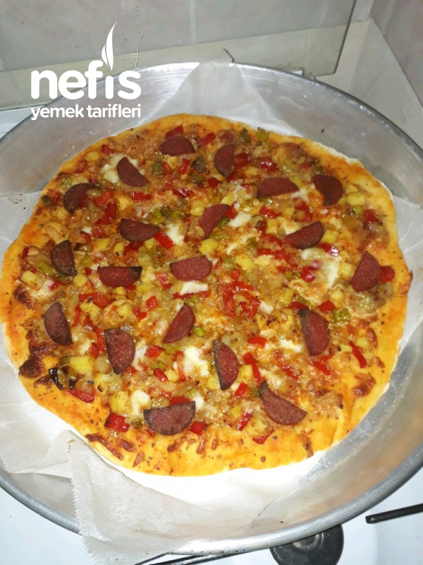 Bol Malzemeli Pizza Nefis Yemek Tarifleri Bahar Vatansever