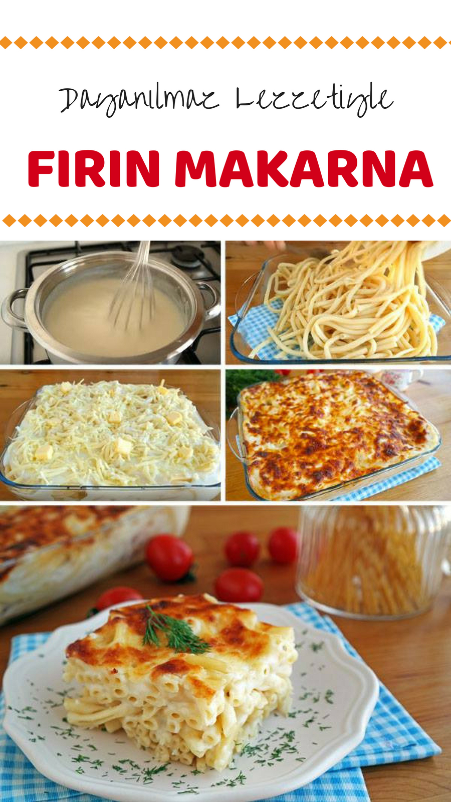 Fırında Makarna Fırında Makarna