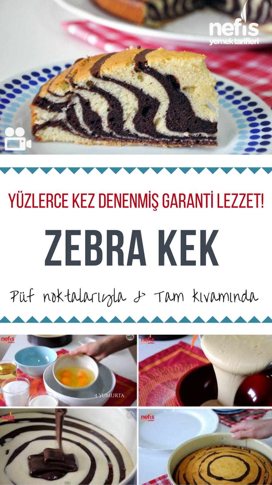 Zebra Kek Tarifi Zebra Kek Tarifi