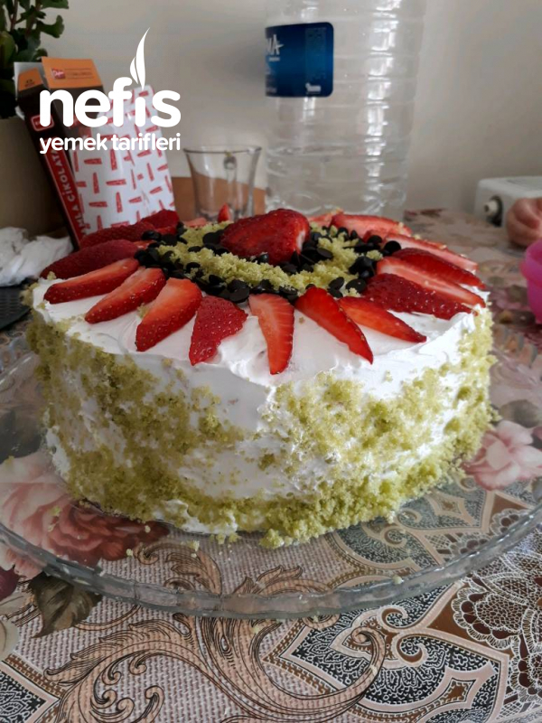 Kolay Meyveli Yaş Pasta Nefis Yemek Tarifleri 4597506