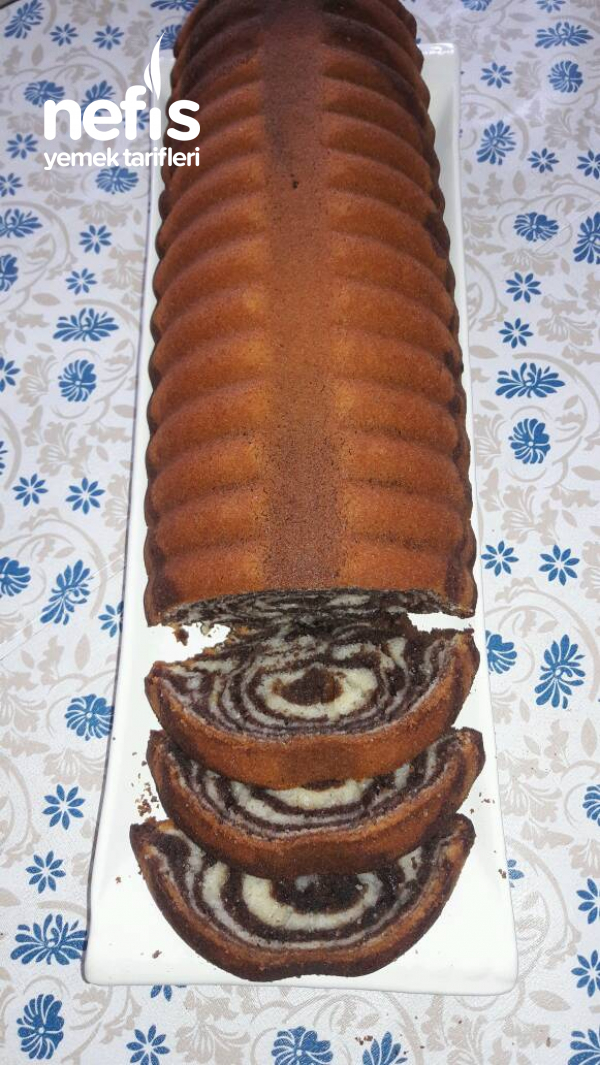 Marbling Baton Cake
