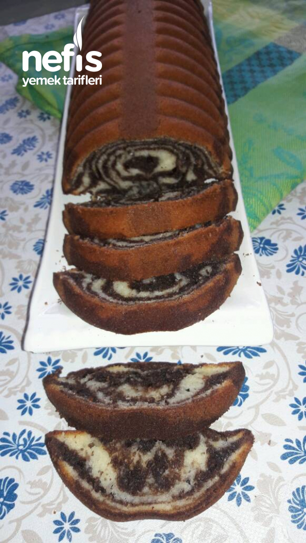 Marbling Baton Cake