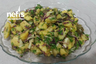Zeytinyağlı Patates Salatası Tarifi