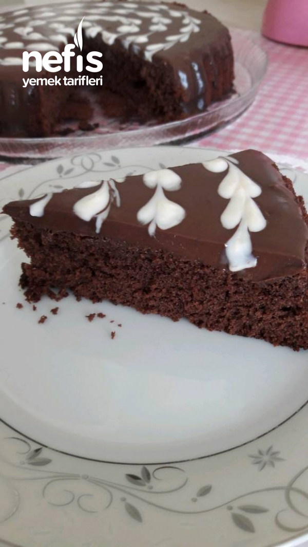Ganajlı Çikolatalı Tart Kek