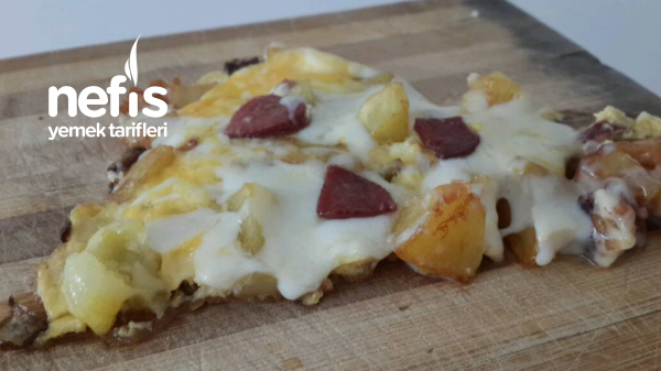 Kahvaltılık Patates Pizza