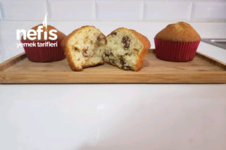 Muffin Kek (Üzümlü) Tarifi