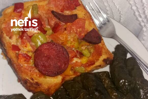 Tost Ekmeğinden Pizza Nefis Yemek Tarifleri 4848556