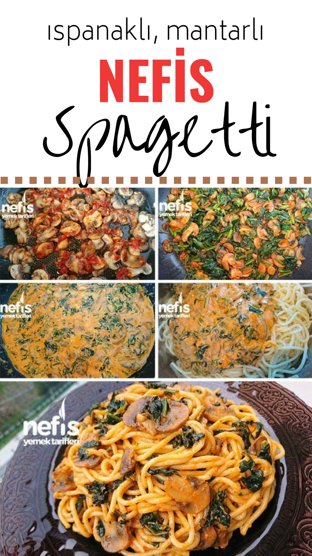 Kremalı Mantarlı Papardelle Kremalı Mantarlı Papardelle
