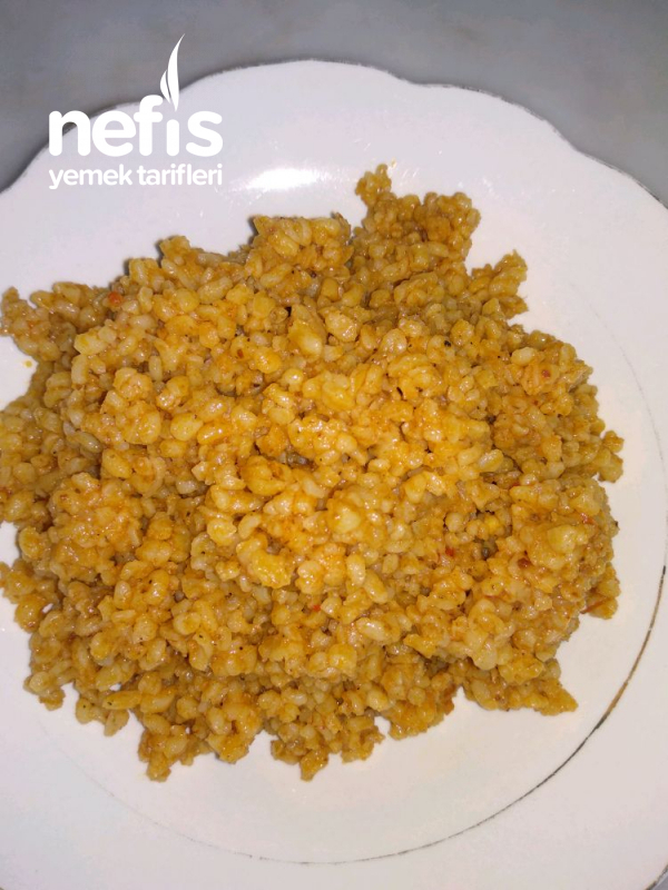 Salçalı Bulgur Pilavı