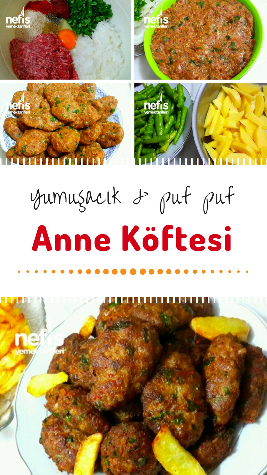 Fırında Anne Usulü Köfte Patates Tarifi Fırında Anne Usulü Köfte Patates Tarifi