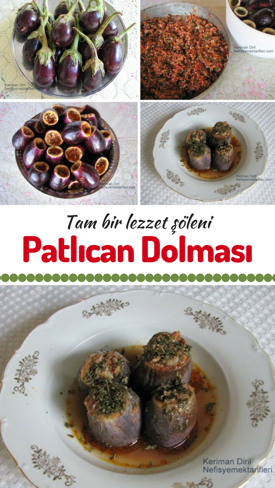 Etli Patlıcan Dolması Tarifi Videosu Etli Patlıcan Dolması Tarifi Videosu