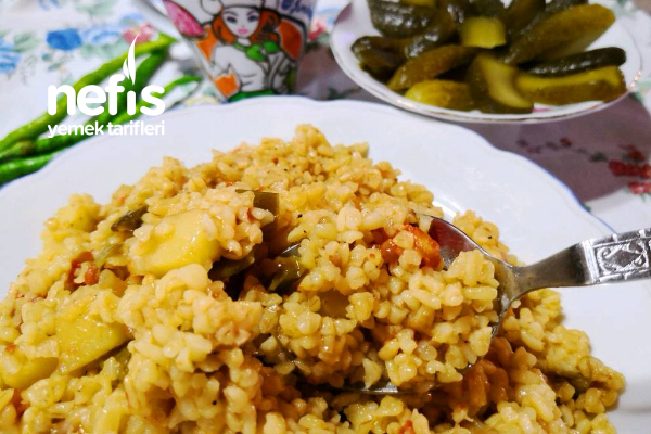 Patatesli Bulgur Pilavı - Nefis Yemek Tarifleri - #4903647