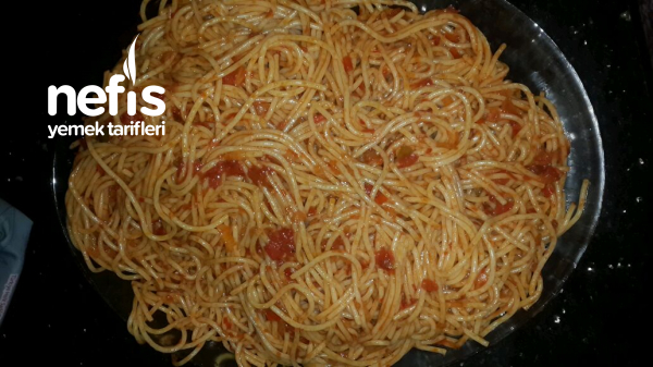 Salçalı Makarna(spaghetti)