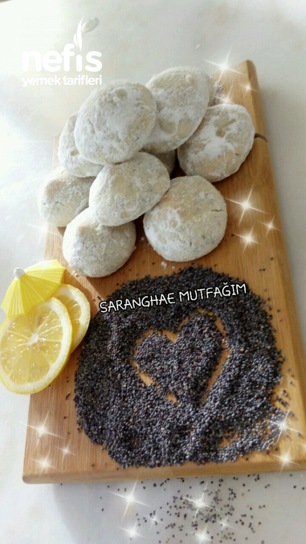Limonlu Haşhaşlı Kurabiye Nefis Yemek Tarifleri 4906499