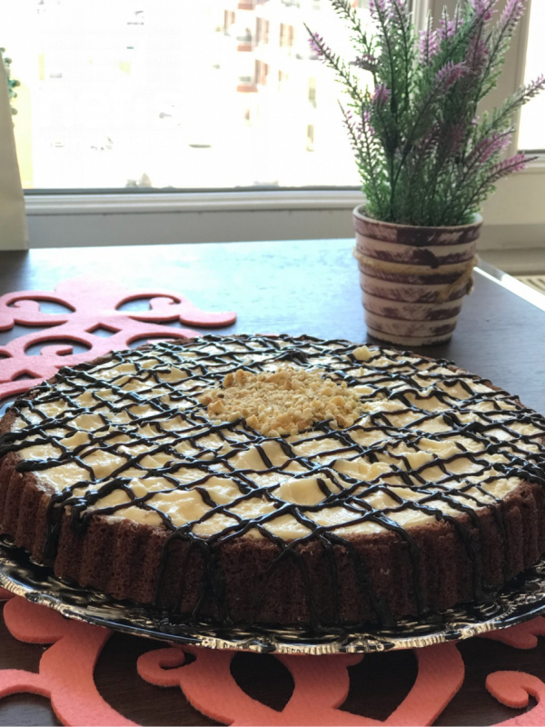 Tart Kalıbında Kremalı Kek