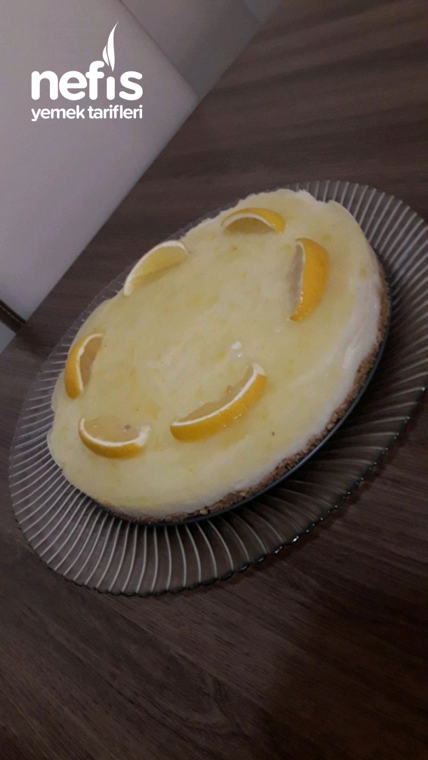 Limon Soslu Irmik Tatlısı(cheesecake Görünümlü)