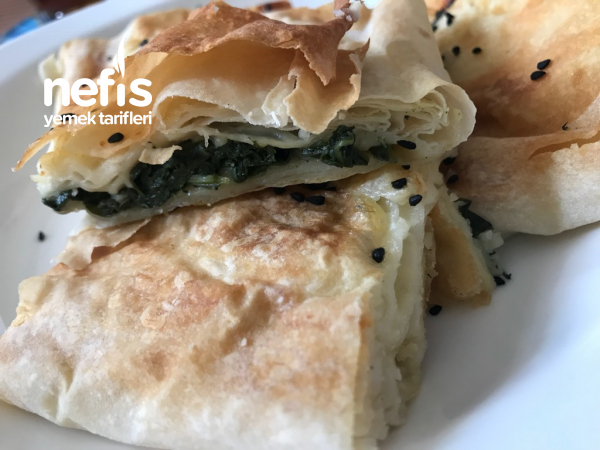 Pancar Yapraklı Çökelekli Börek