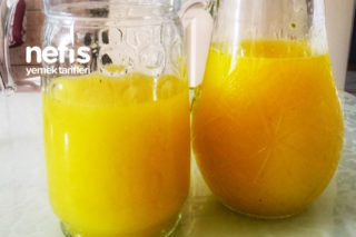 Nane ve Portakal Aromalı Limonata Tarifi