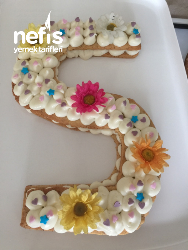 Harfli Kurabiyeli Tart Nefis Yemek Tarifleri